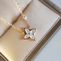 STAR PINK GOLD MOP NECKLACE