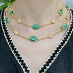 High-Quality Silver Alloy - 14K Gold Plated