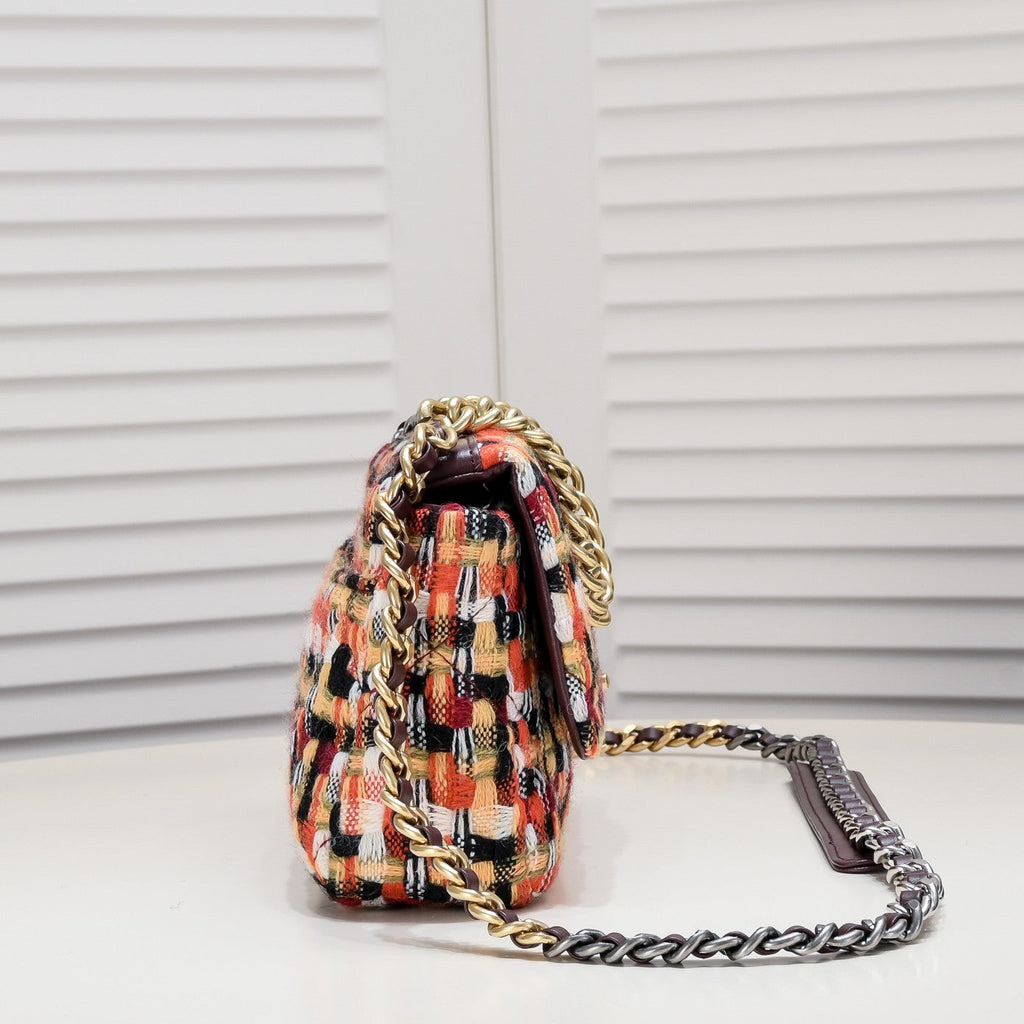19 BAG TWEED 3308 ORANGE