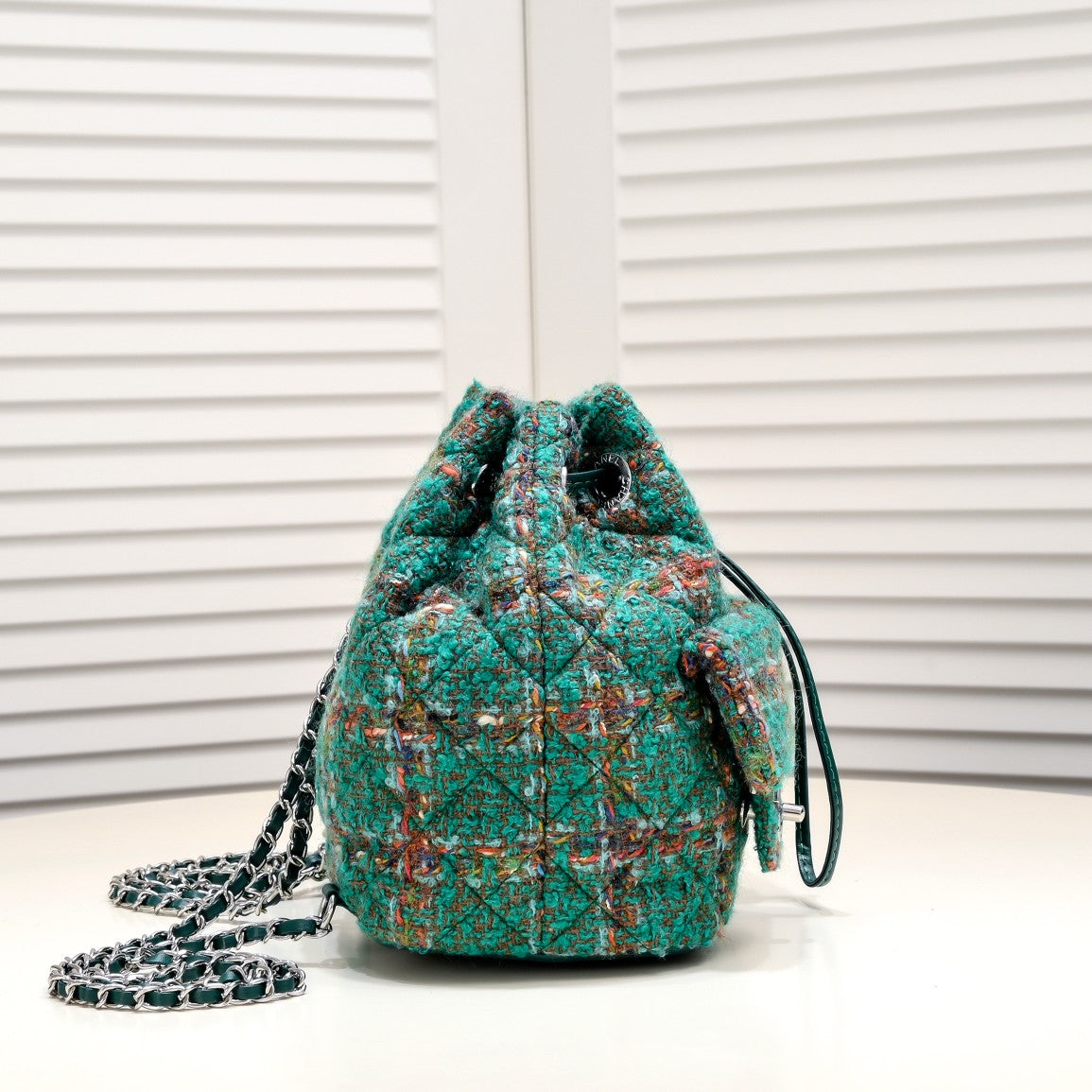 TWEED BACKPACK 8038 GREEN