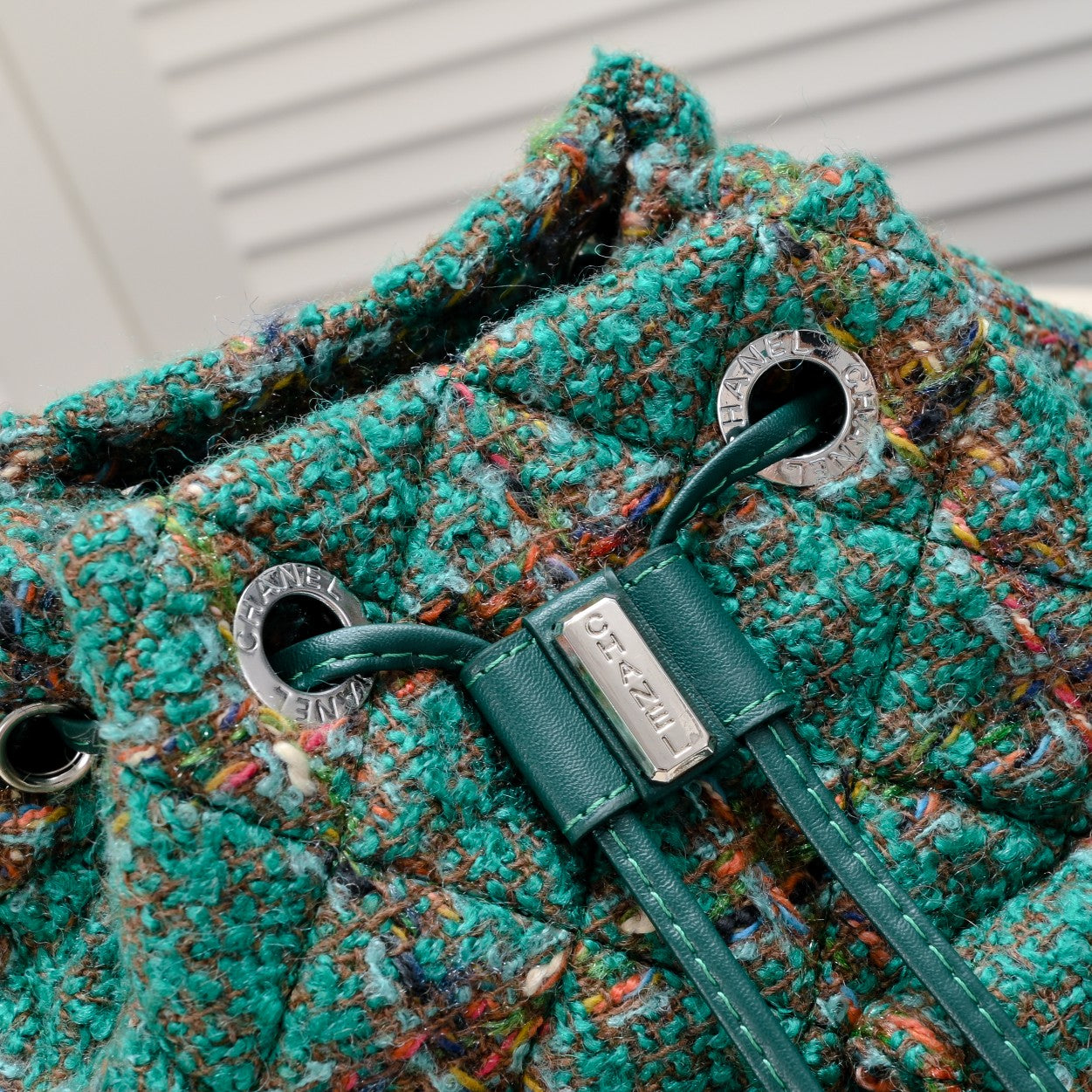 TWEED BACKPACK 8038 GREEN