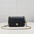FLAP BAG 20CM 1787 BLACK GOLD