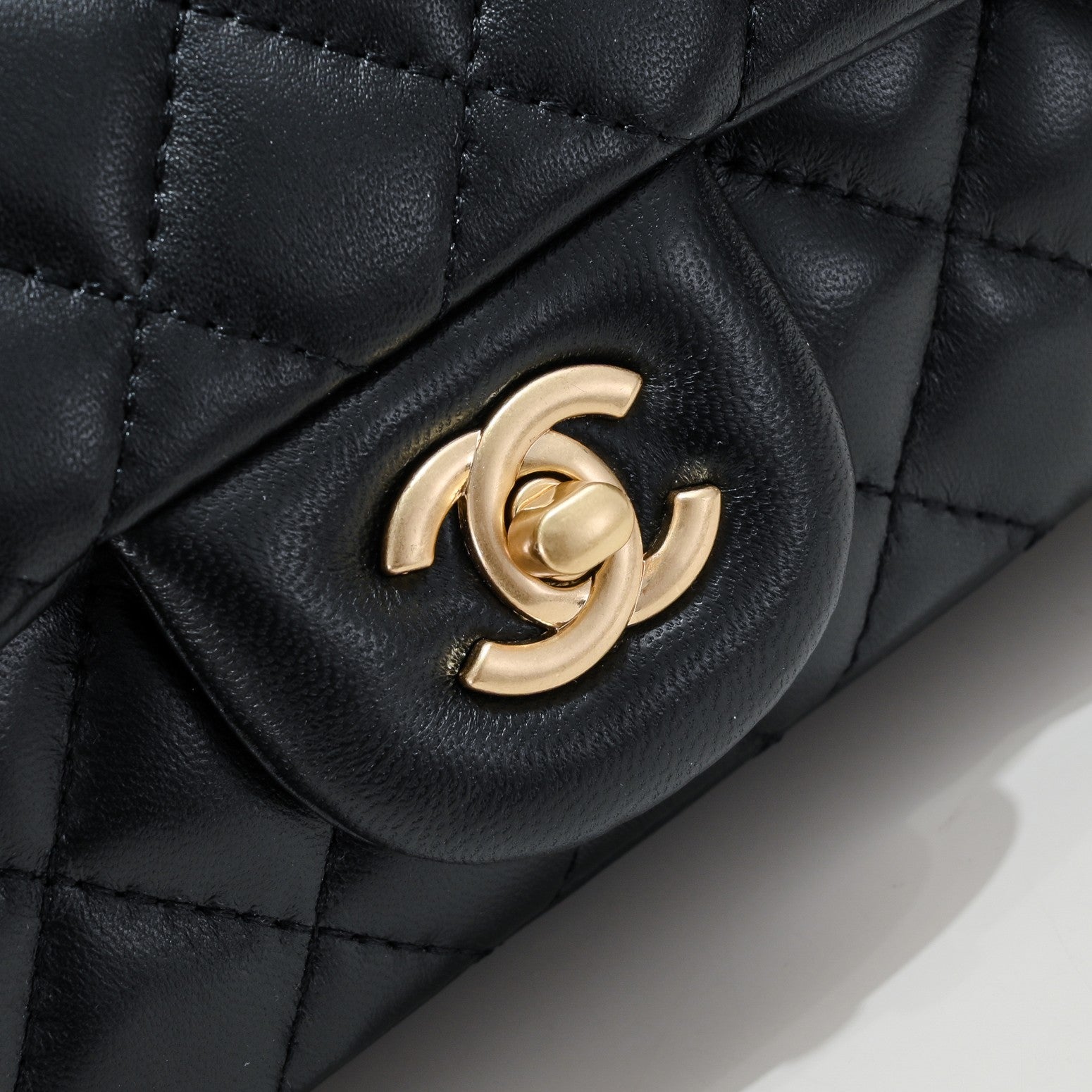 FLAP BAG 20CM 1787 BLACK GOLD