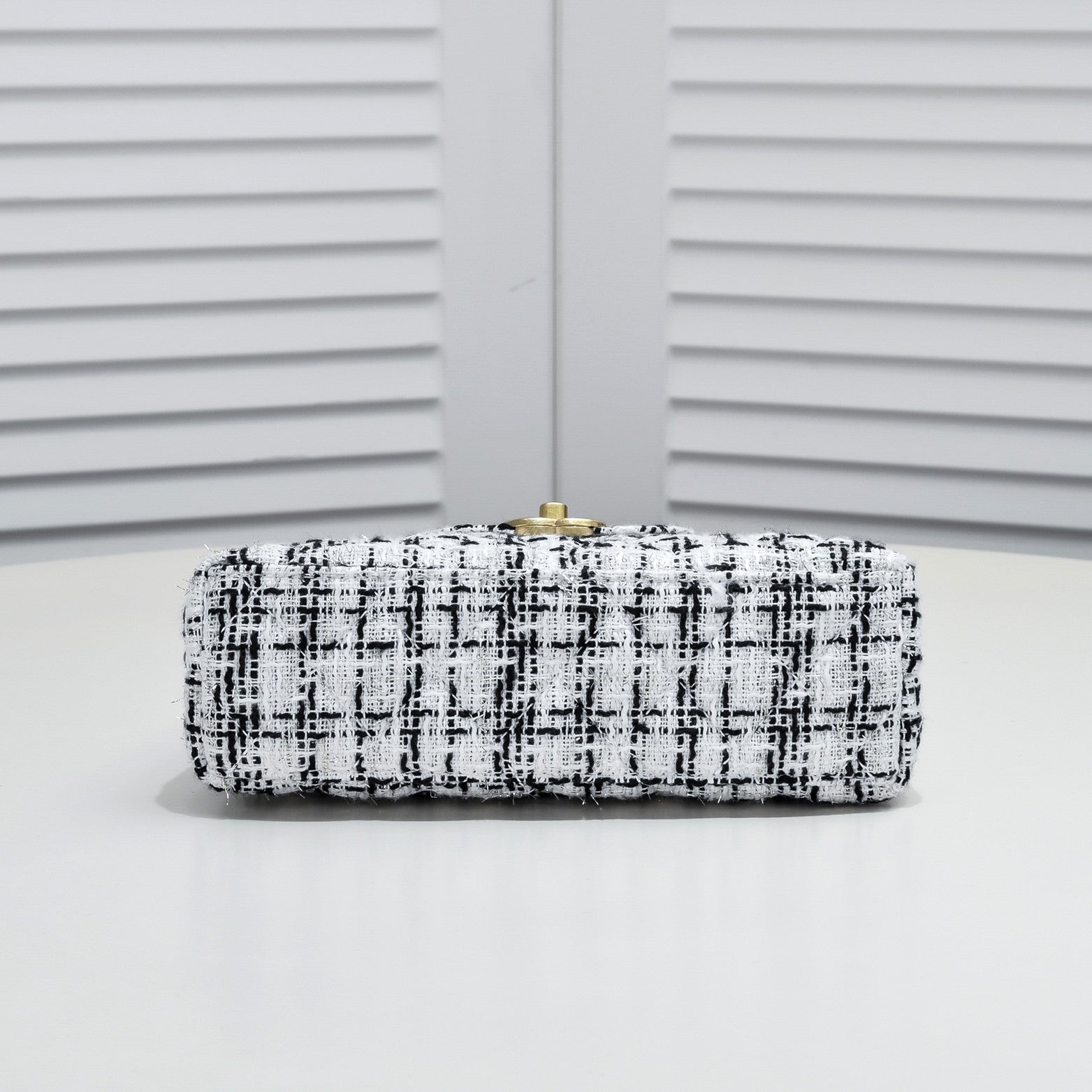 TWEED FABRIC 19CM 6170 WHITE