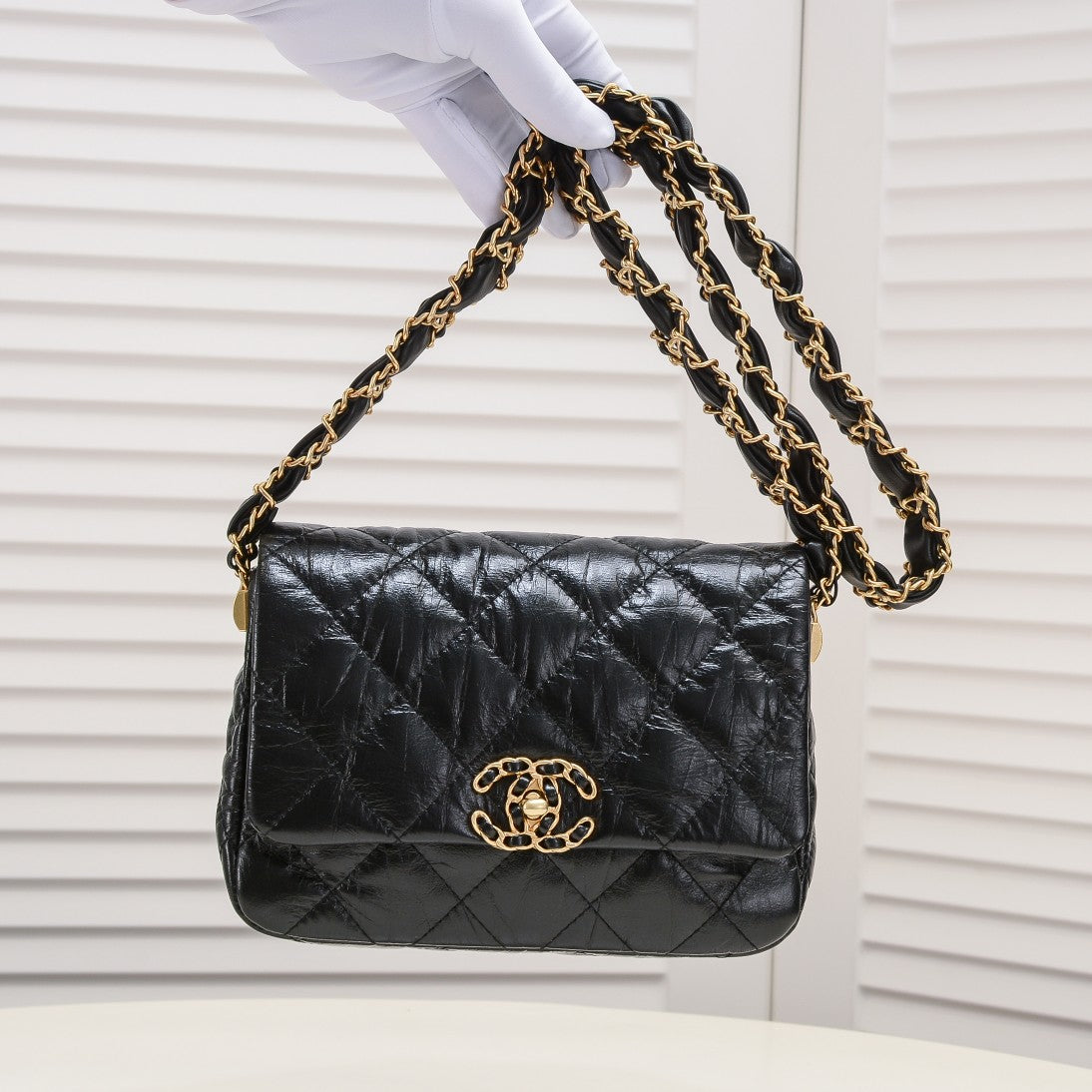 COWHIDE WIDE SHOULDER SINGLE SHOULDER BAG 9112