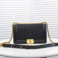 SNAKE PRINT LEBOY 67086 BLACK