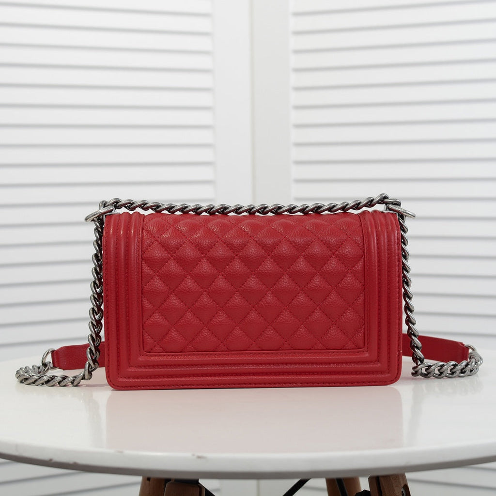 CAVIAR BOY BAG MEDIUM 67086 RED