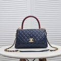QUILTED CAVIAR 28CM 92992 DARK BLUE
