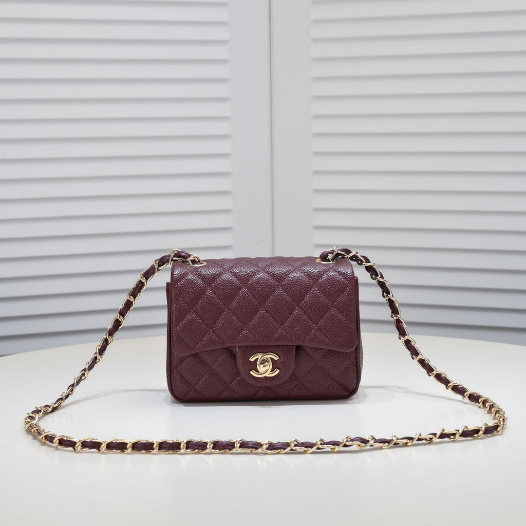 MINI CAVIAR 17CM 1115 PLUM RED