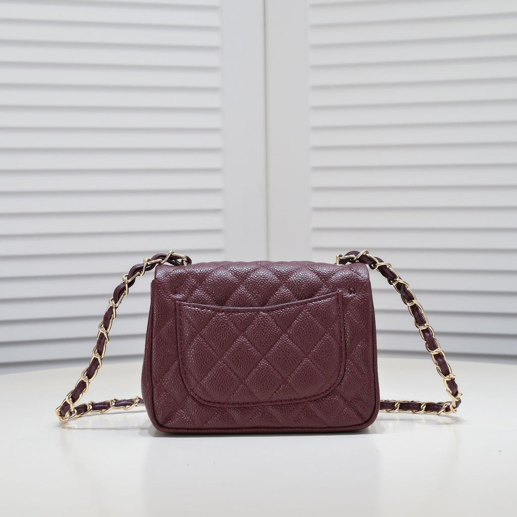 MINI CAVIAR 17CM 1115 PLUM RED