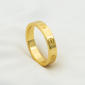 LOVE RING 4MM 1 DIAMOND