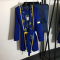 LV 25S BELTED WOOL COAT 0142