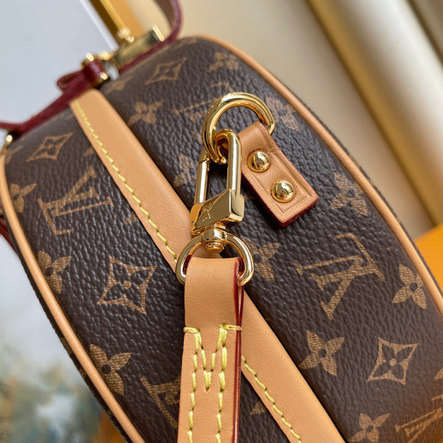 LV 25S MINI BOITE CHAPEAU 17 IN BROWN MONOGRAM COATED CALFSKIN