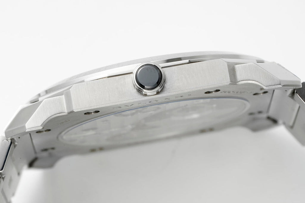 OCTO FINISSIMO AUTOMATIC STEEL CASE BLUE DIAL