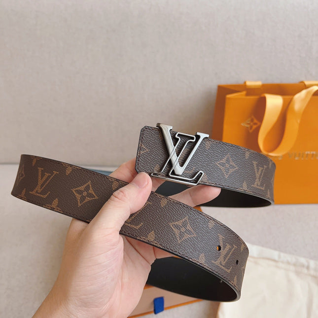 LV 25S BELT 40 MM IN BROWN CALFSKIN 593207