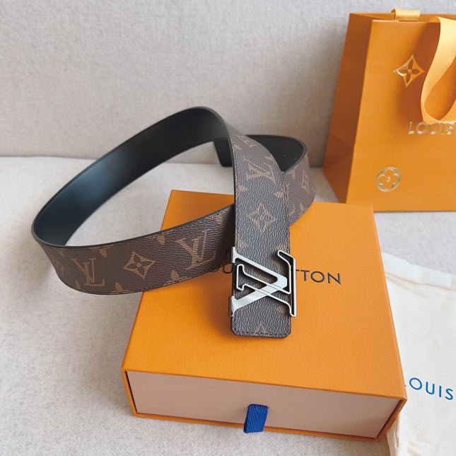 LV 25S BELT 40 MM IN BROWN CALFSKIN 593207