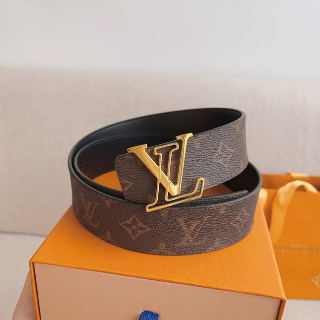 LV 25S BELT 40 MM IN BROWN CALFSKIN 593208