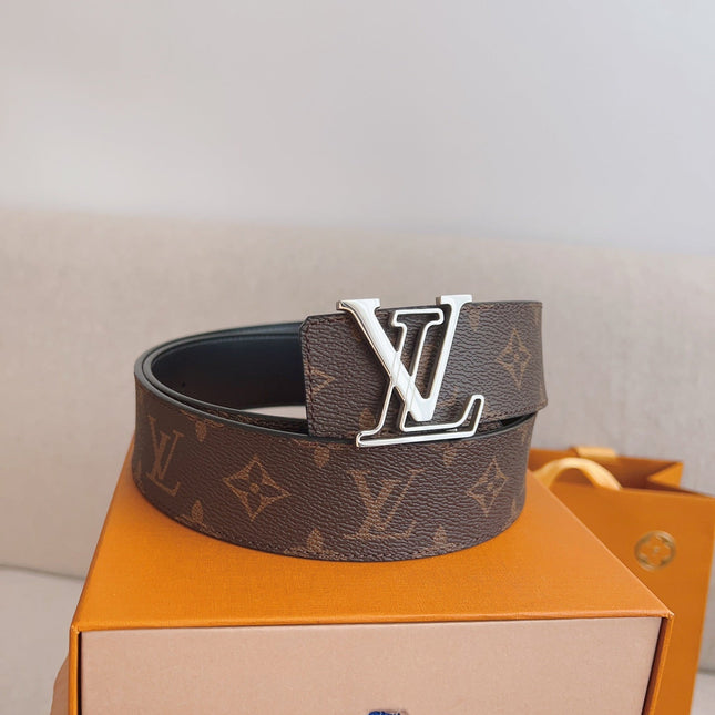 LV 25S BELT 40 MM IN BROWN CALFSKIN 593209