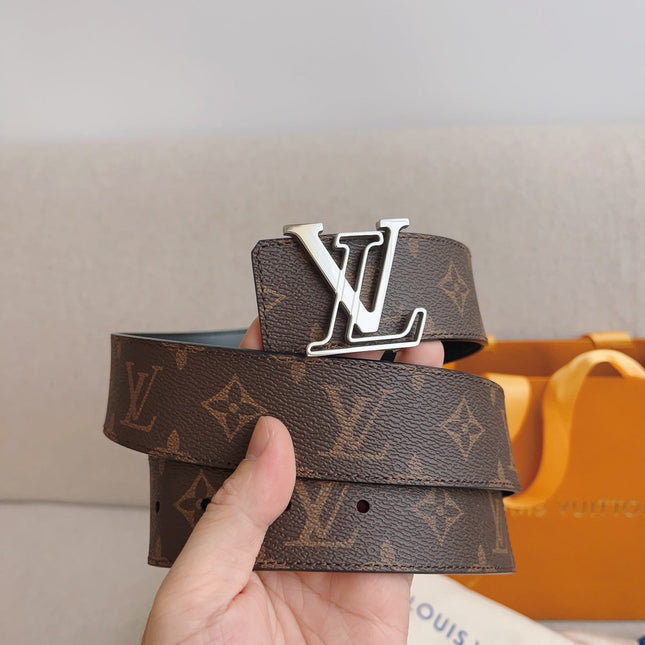 LV 25S BELT 40 MM IN BROWN CALFSKIN 593209