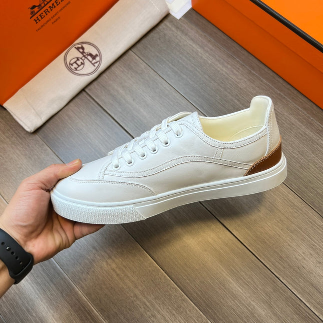 HM GET SNEAKER WHITE CALFSKIN