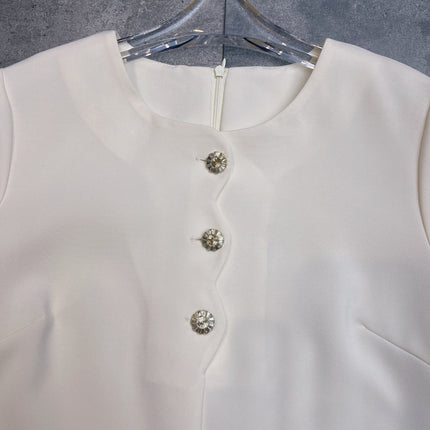 CHANEL 25S SHORT-SLEEVE LOOSE DRESS 503
