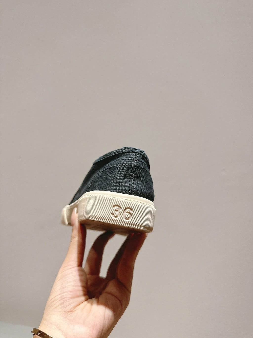 BALENCIAGA 25S SNEAKER IN BLACK CANVAS