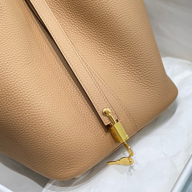 picotin lock 22 beige togo ghw