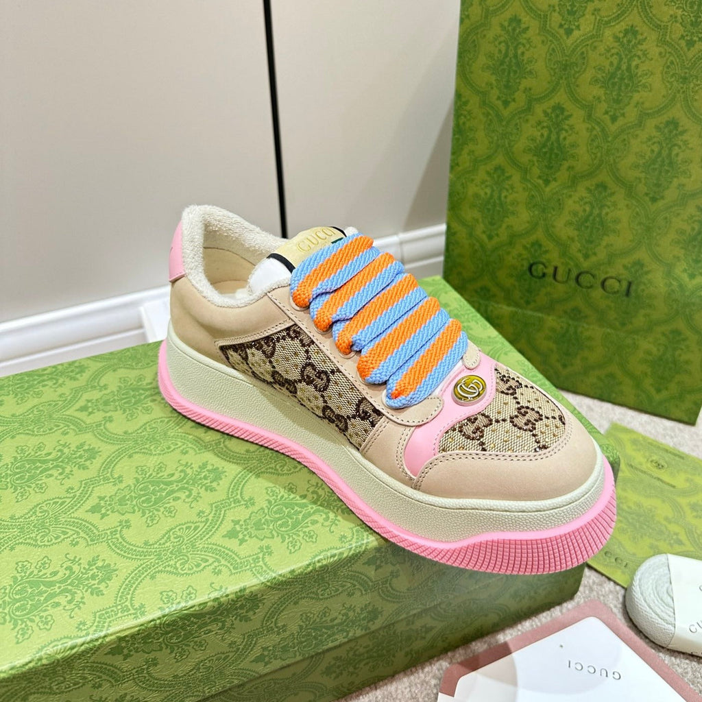 GG Screener Sneaker Pink Fuscia