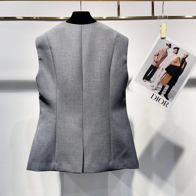 CELINE 26S SLEEVELESS JACKET STYLE 72