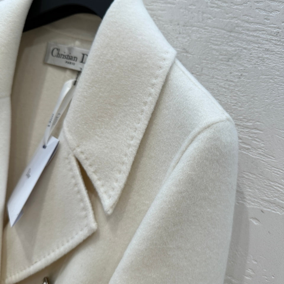 DIOR 25S LONG CASHMERE COAT STYLE 072