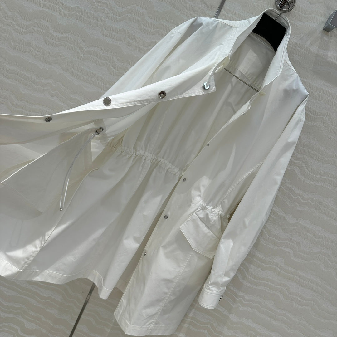 PRADA WINDBREAKER JACKET WITH TRIANGULAR POCKETS 276314