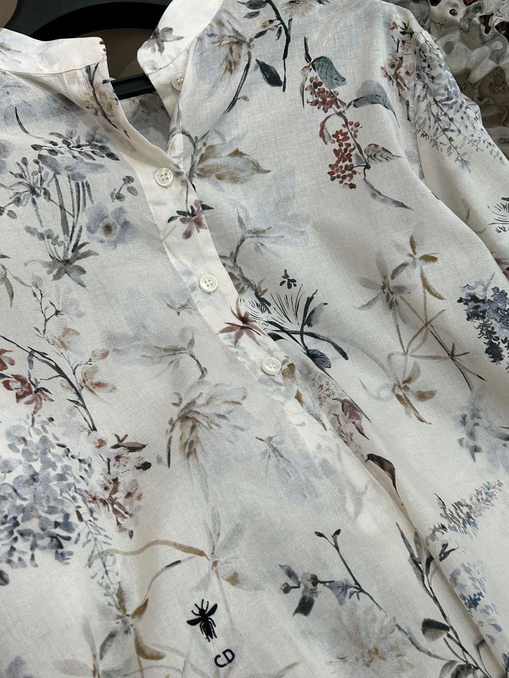 MILLEFIORI PRINT SHIRT 25S IN COTTON 266174