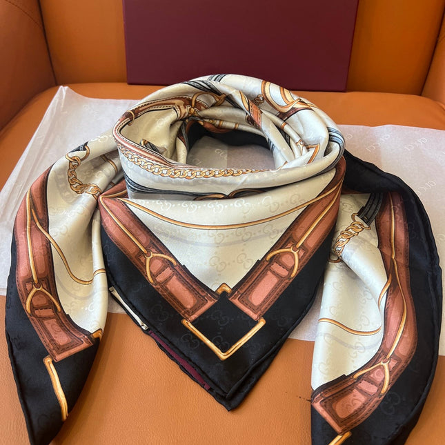 GUCCI 25S SCARF 90 IN SILK 679800