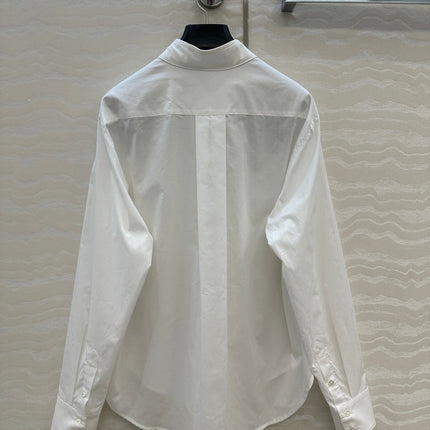 THE ROW CLASSIC WHITE COTTON SHIRT