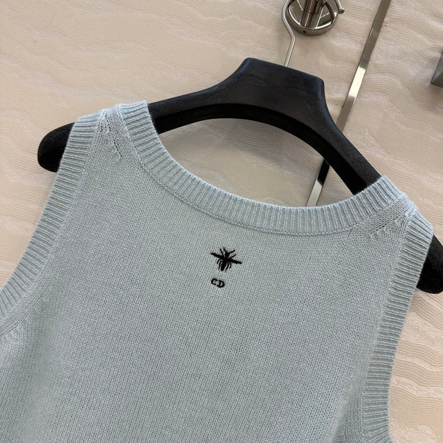 DIOR U-NECK CASHMERE VEST 276279