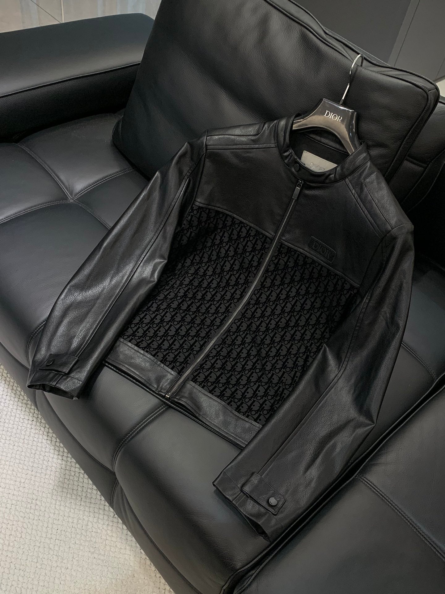 DIOR 25S LEATHER JACKET STYLE 020