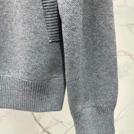 THOM 26S ZIP-NECK KNIT SWEATER STYLE 68