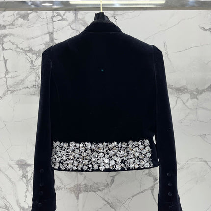 CHANEL 26S VELVET JACKET 727
