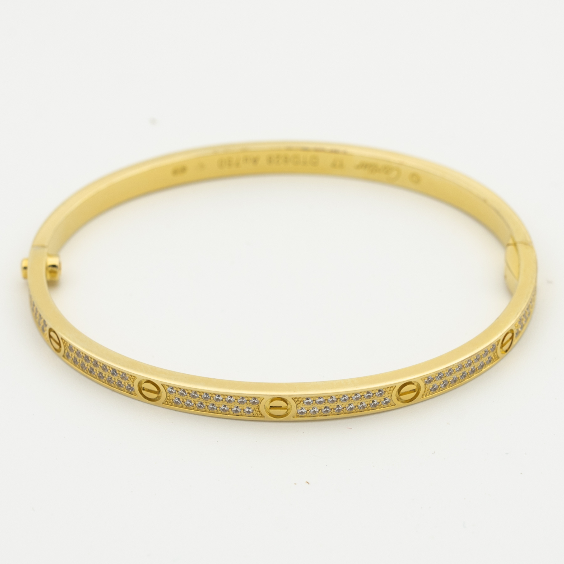 LOVE BRACELET 3.65MM DIAMONDS