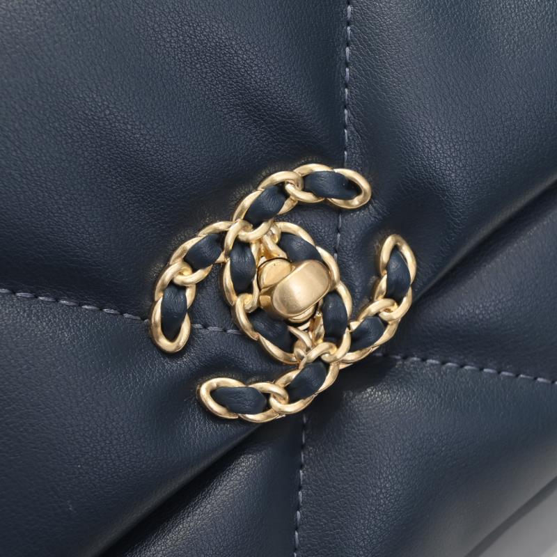 19 FLAP BAG 26CM 9010 NAVY SMALL