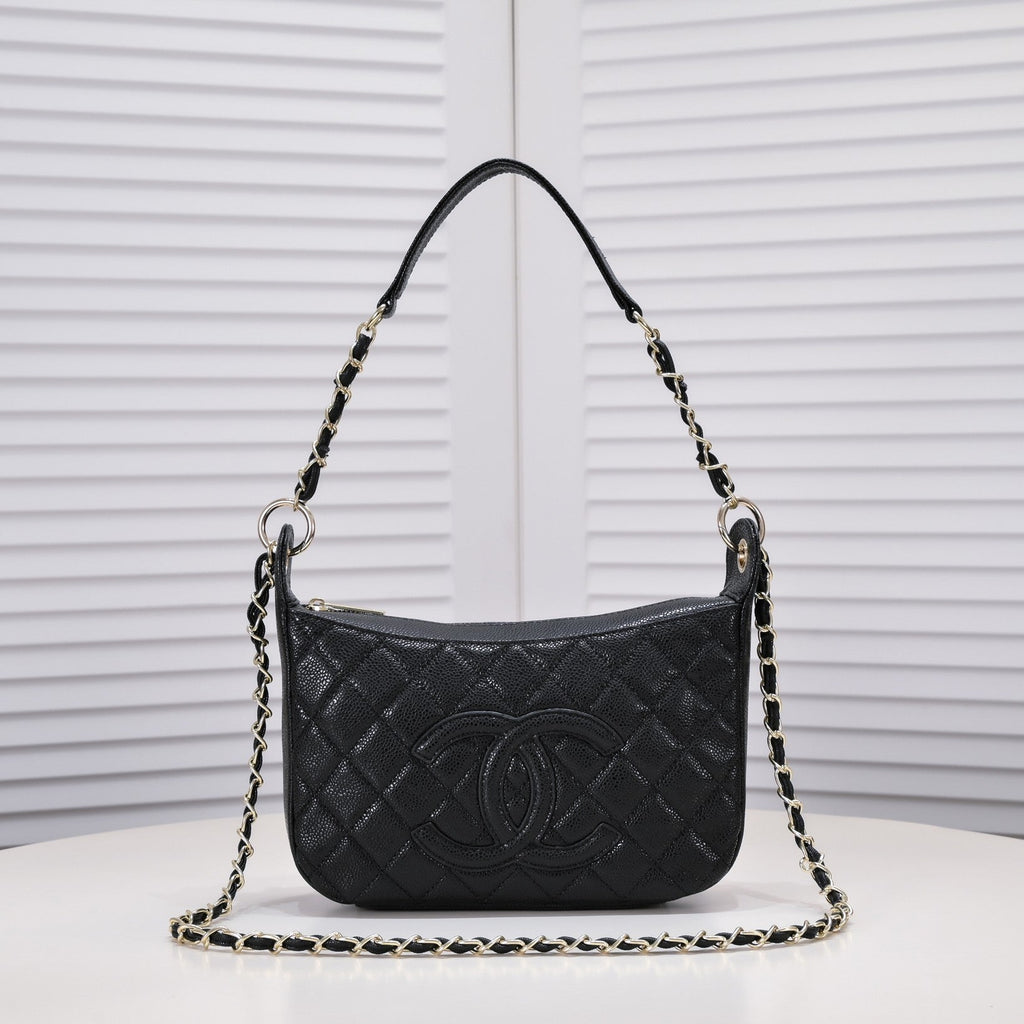 HOBO CAVIAR 25CM 3302 BLACK