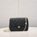 SMALL FLAP BAG CAVIAR 24CM 3892 BLACK
