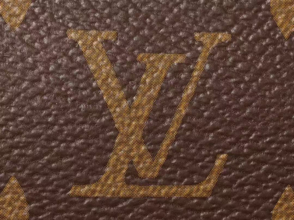 LV POCHETTE ACCESSOIRES BAG 23 IN BROWN MONOGRAM CANVAS