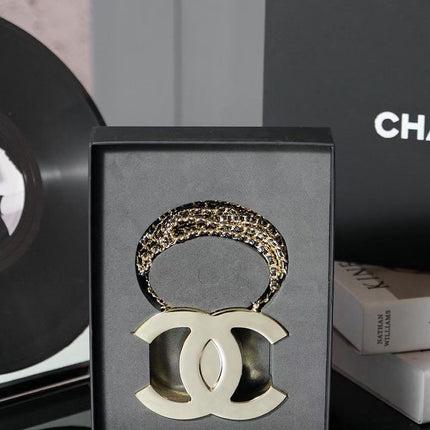 CC CLASSIC BAG CHAIN IN GOLD METAL