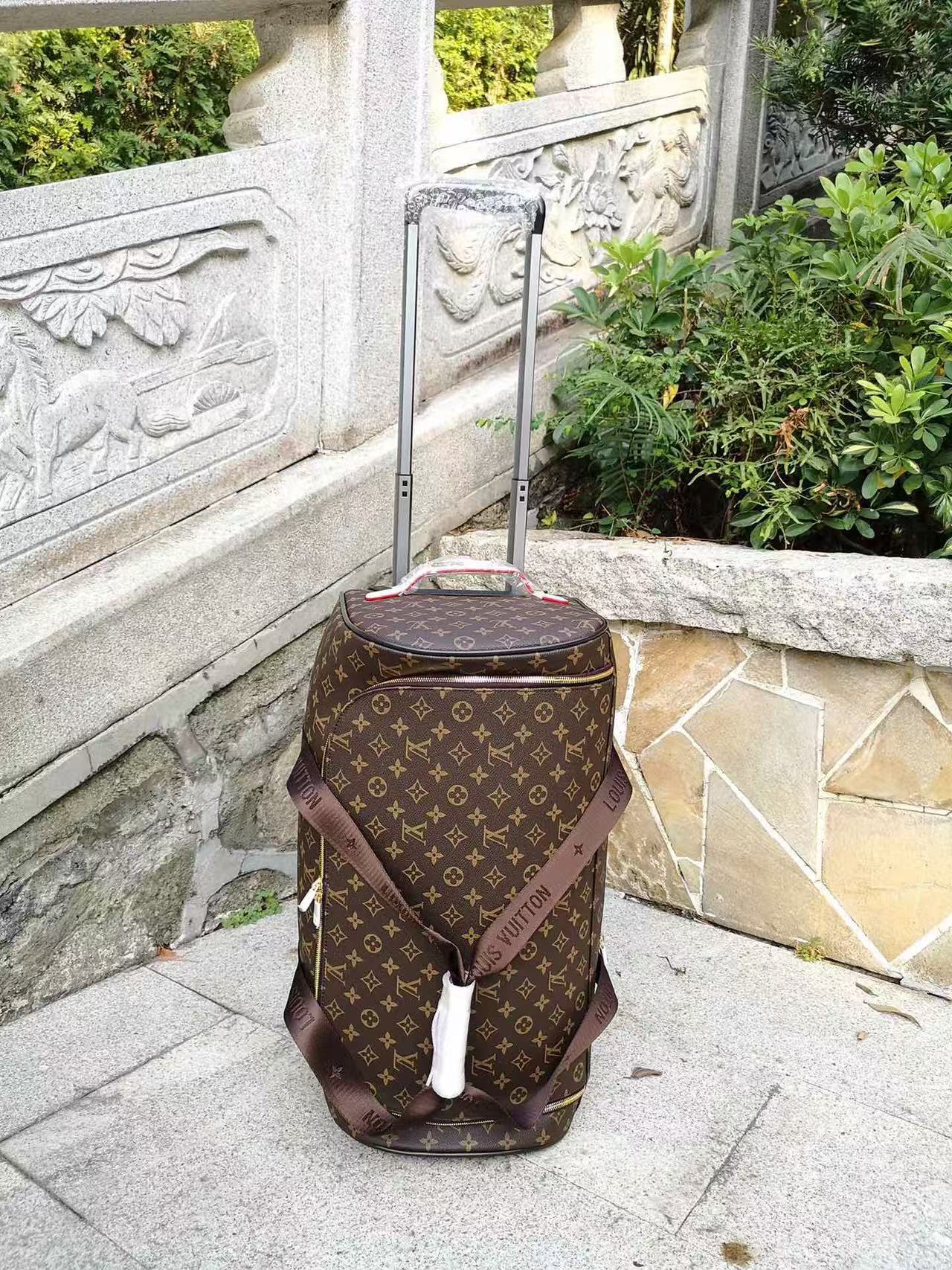 LV 55 SUITCASE IN BROWN MONOGRAM CANVAS