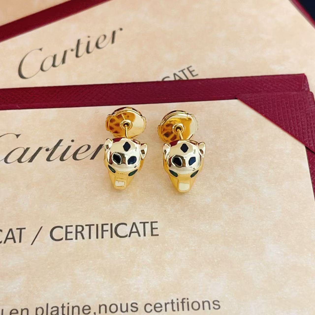 PANTHERE DE CARTIER EARRINGS