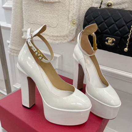 26S PLATFORM HIGH HEEL IN WHITE CALFSKIN 001