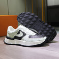 LV SNEAKER MONOGRAM BLACK WHITE