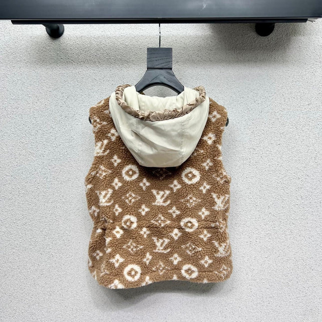 LOUIS VUITTON MONOGRAM FLEECE GILET STYLE 2146356