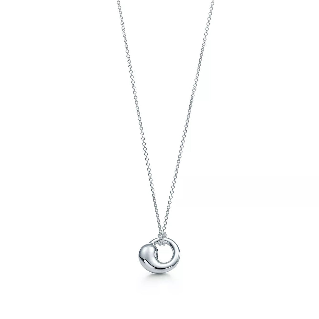 SNAIL PEDANT SILVER NECKLACE